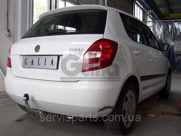 Оцинкований фаркоп на Skoda Fabia 1999-2014 хетчбек - Зображення 5