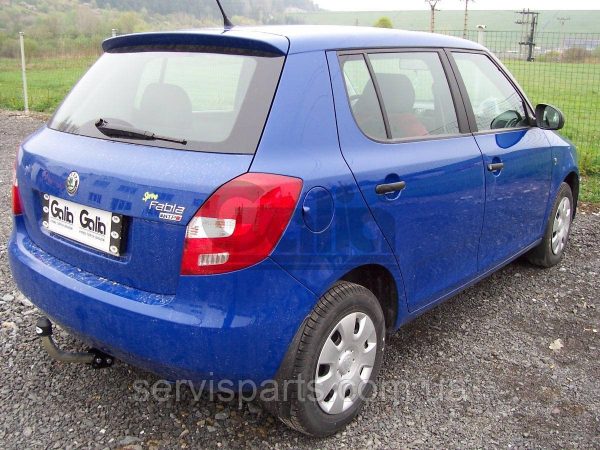 Оцинкований фаркоп на Skoda Fabia 1999-2014 хетчбек - Зображення 8