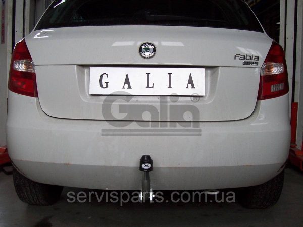 Оцинкований фаркоп на Skoda Fabia 1999-2014 хетчбек - Зображення 9