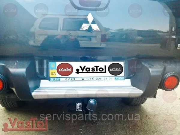 Знімний фаркоп на Mitsubishi L200 2006-2015 (Мітсубісі Л-200) - Зображення 2
