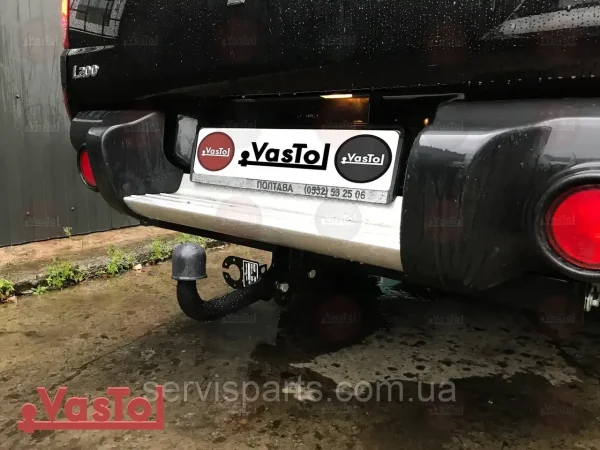 Знімний фаркоп на Mitsubishi L200 2009-2015 Long - Зображення 3