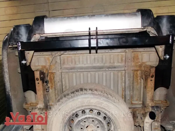 Знімний фаркоп на Mitsubishi L200 2009-2015 Long - Зображення 5