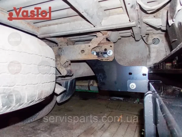 Знімний фаркоп на Mitsubishi L200 2009-2015 Long - Зображення 8