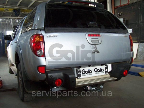 Оцинкований фаркоп на Mitsubishi L200 1996-2022 всі моделі - Зображення 2