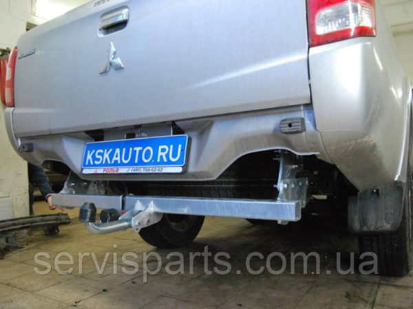 Оцинкований фаркоп на Mitsubishi L200 1996-2022 всі моделі - Зображення 9