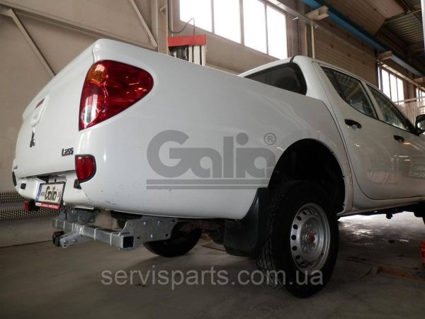 Оцинкований фаркоп на Mitsubishi L200 1996-2022 всі моделі Швидкознімний автомат на ручці - Зображення 6