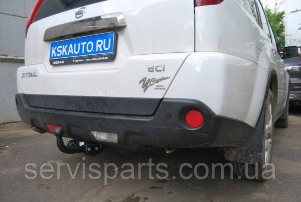 Польський фаркоп на Nissan X-Trail T31 2007-2014 без підрізу бампера - Зображення 2