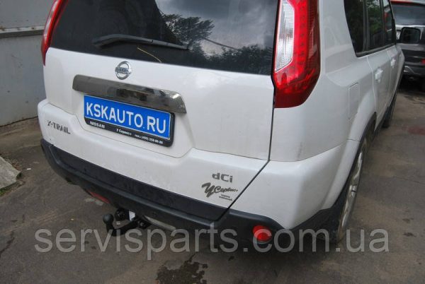 Польський фаркоп на Nissan X-Trail T31 2007-2014 без підрізу бампера - Зображення 3