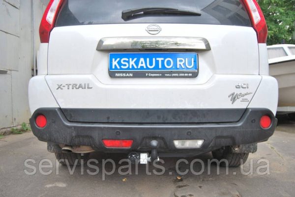 Польський фаркоп на Nissan X-Trail T31 2007-2014 без підрізу бампера - Зображення 4
