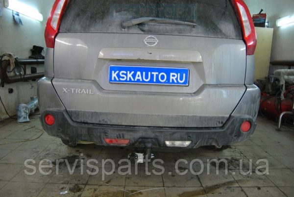 Польський фаркоп на Nissan X-Trail T31 2007-2014 без підрізу бампера - Зображення 9
