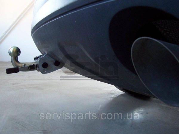 Оцинкований фаркоп Audi Q7 2006-2015 (Ауді К'ю 7) Швидкознімний автомат на ручці - Зображення 6