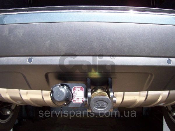 Оцинкований фаркоп Audi Q7 2006-2015 (Ауді К'ю 7) Швидкознімний автомат на ручці - Зображення 7