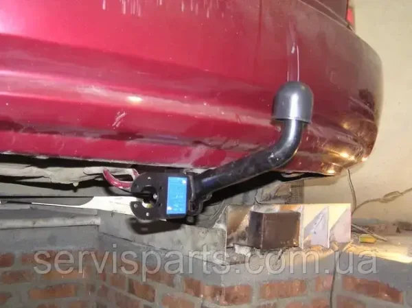 Знімний фаркоп на Hyundai Accent 2006-2011 без підрізування бампера. - Зображення 3