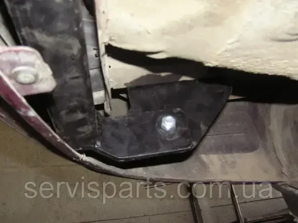 Знімний фаркоп на Hyundai Accent 2006-2011 без підрізування бампера. - Зображення 4