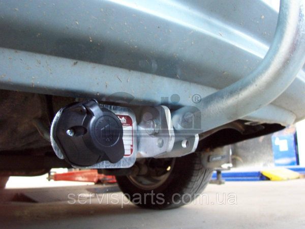 Оцинкований фаркоп на Hyundai Accent 2006-2011 без підрізування бампера - Зображення 4
