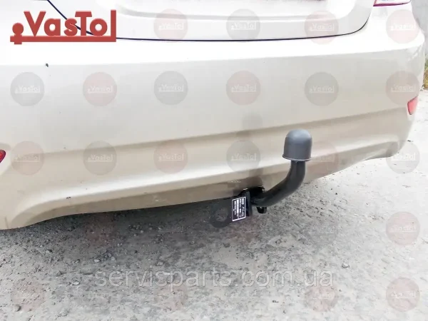 Знімний фаркоп на Hyundai Accent 2011-2017 (Solaris) - Зображення 4