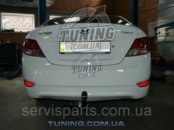 Польський фаркоп на Hyundai Accent 2011-2017 (Solaris) - Зображення 5