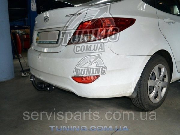 Польський фаркоп на Hyundai Accent 2011-2017 (Solaris) - Зображення 3