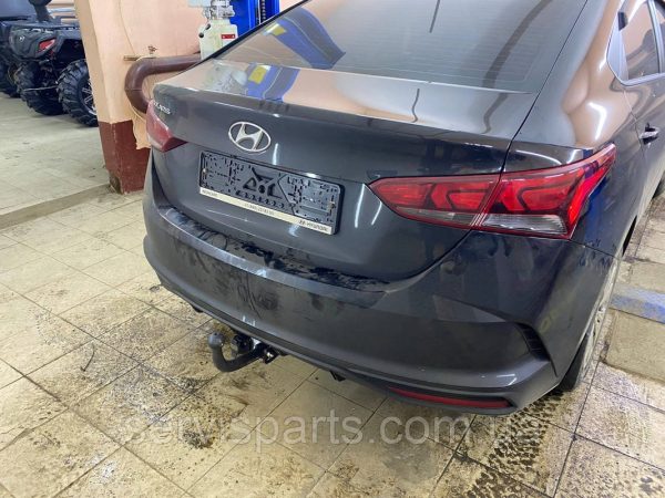 Польський фаркоп на Hyundai Accent 2011-2017 (Solaris) - Зображення 2