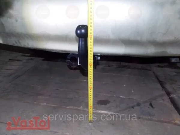 З'єднаний фаркоп на Hyundai Acccent 2000-2006 без підрізання бампера - Зображення 3