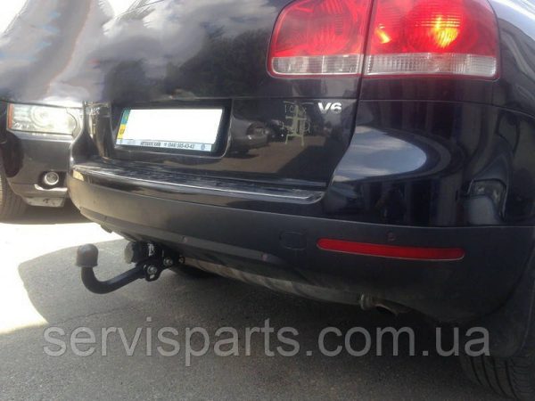 Знімний фаркоп на Volkswagen Touareg 2002-2018 (Фольксваген Туарег) - Зображення 4
