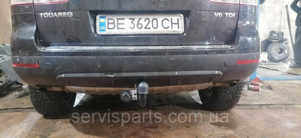 Знімний фаркоп на Volkswagen Touareg 2002-2018 (Фольксваген Туарег) - Зображення 2