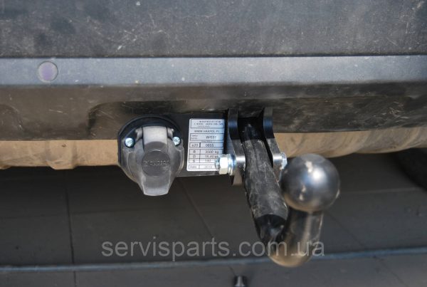 Польський фаркоп Volkswagen Touareg 2002-2018 (Фольксваген Туарег) - Зображення 3