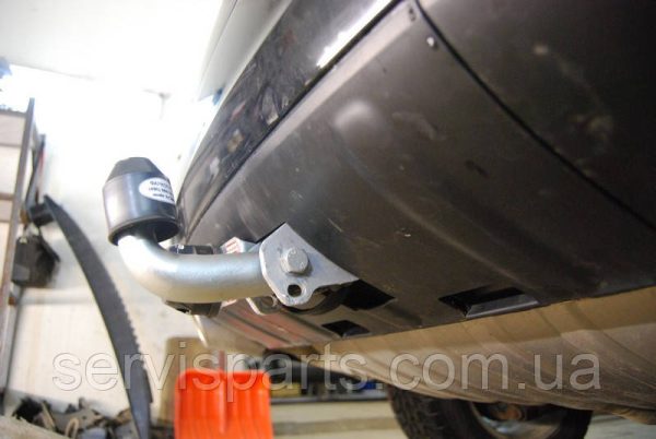 Оцинкований фаркоп на Volkswagen Touareg 2002-2018 (Фольксваген Туарег) - Зображення 2