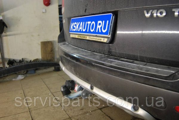 Оцинкований фаркоп на Volkswagen Touareg 2002-2018 (Фольксваген Туарег) - Зображення 5