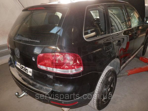 Оцинкований фаркоп на Volkswagen Touareg 2002-2018 (Фольксваген Туарег) - Зображення 10