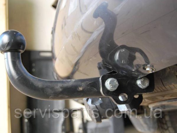 Польський фаркоп на Hyundai Santa Fe 2001-2006 (Хундай Санта Фе) - Зображення 5