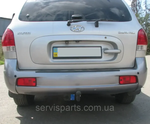 Знімний фаркоп на Hyundai Santa Fe 2001-2006