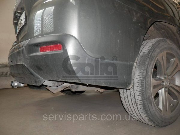 Фаркоп Toyota Highlander 2008-2014 (Тойота Хайлендер XU40) оцинкований на болтах Швидкознімний автомат на ручці - Зображення 8