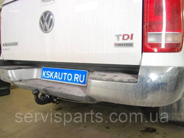 Знімний фаркоп на Volkswagen Amarok 2010- (Фольксваген Амарок) - Зображення 4