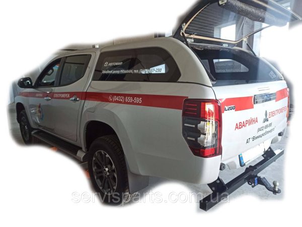 Знімний фаркоп на Mitsubishi L200 2019- (Мітсубісі Л-200) - Зображення 5