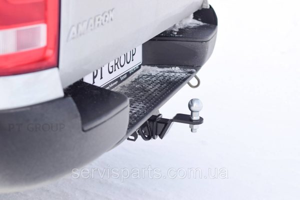 Знімний фаркоп на Volkswagen Amarok 2010- (Фольксваген Амарок) Американська вставка під квадрат