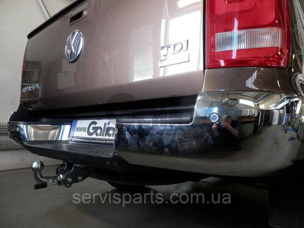 Оцинкований фаркоп на Volkswagen Amarok 2010- (Фольксваген Амарок) - Зображення 2