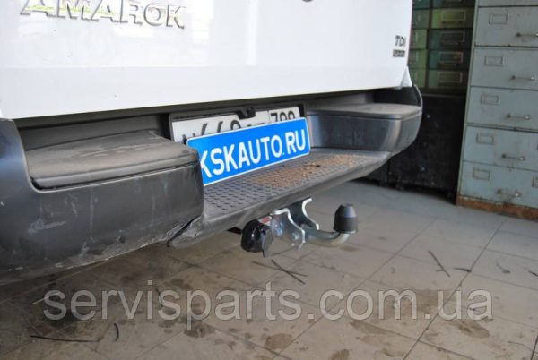 Оцинкований фаркоп на Volkswagen Amarok 2010- (Фольксваген Амарок) - Зображення 3