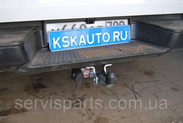 Оцинкований фаркоп на Volkswagen Amarok 2010- (Фольксваген Амарок) - Зображення 4