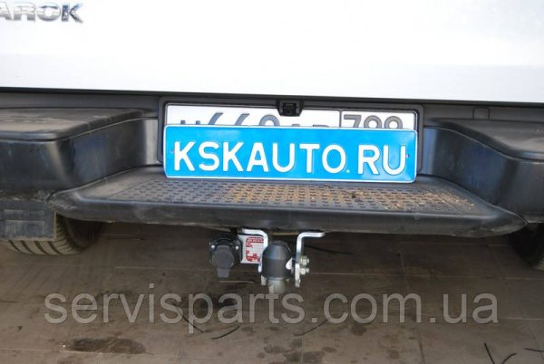 Оцинкований фаркоп на Volkswagen Amarok 2010- (Фольксваген Амарок) - Зображення 6