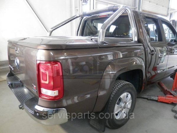 Оцинкований фаркоп на Volkswagen Amarok 2010- (Фольксваген Амарок) Швидкознімний автомат на ручці - Зображення 2
