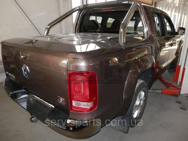 Оцинкований фаркоп на Volkswagen Amarok 2010- (Фольксваген Амарок) Швидкознімний автомат на ручці - Зображення 4