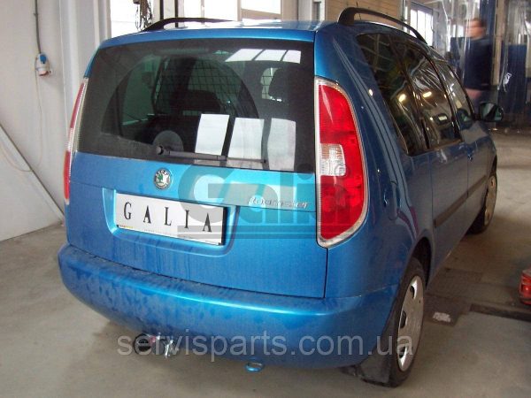 Словацький фаркоп на Skoda Romster 2006-2015 (також Praktik) Швидкознімний автомат на ручці - Зображення 6