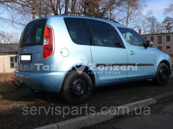 Знімний гак фаркоп на Skoda Roomster 2006-2015 (Шкода Румстер) - Зображення 7