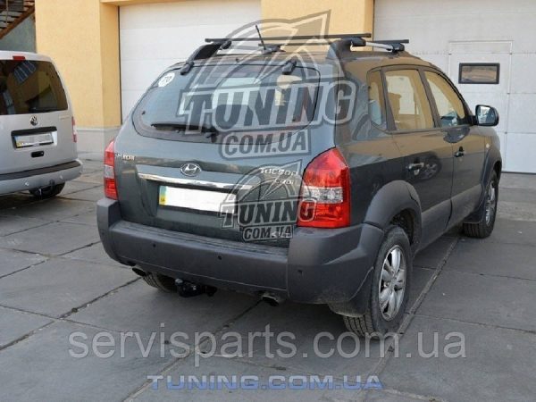 Польський фаркоп на Hyundai Tucson 2004-2010 (Хюндай Туксон) - Зображення 2