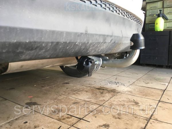 Оцинкований фаркоп на Hyundai Tucson III 2015-2018 без підрізу бампера - Зображення 4