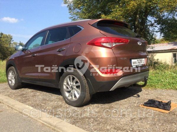 Швидкознімний фаркоп Hyundai Tucson III 2015-2018 на ключі - Зображення 4