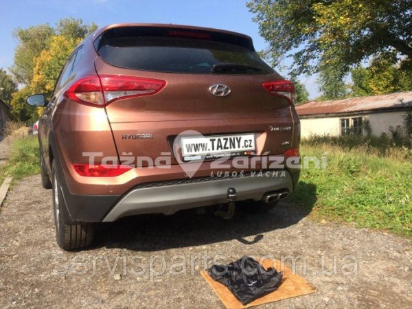 Швидкознімний фаркоп Hyundai Tucson III 2015-2018 на ключі - Зображення 5