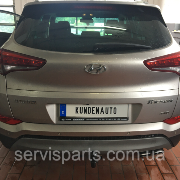 Швидкознімний фаркоп Hyundai Tucson III 2015-2018 на ключі - Зображення 6