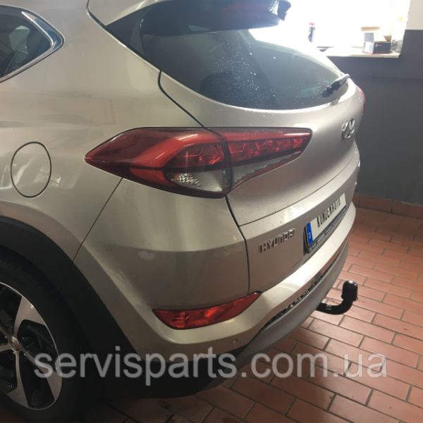 Швидкознімний фаркоп Hyundai Tucson III 2015-2018 на ключі - Зображення 8